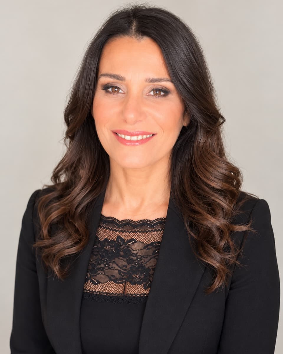 Teresa Marrari nel suo studio